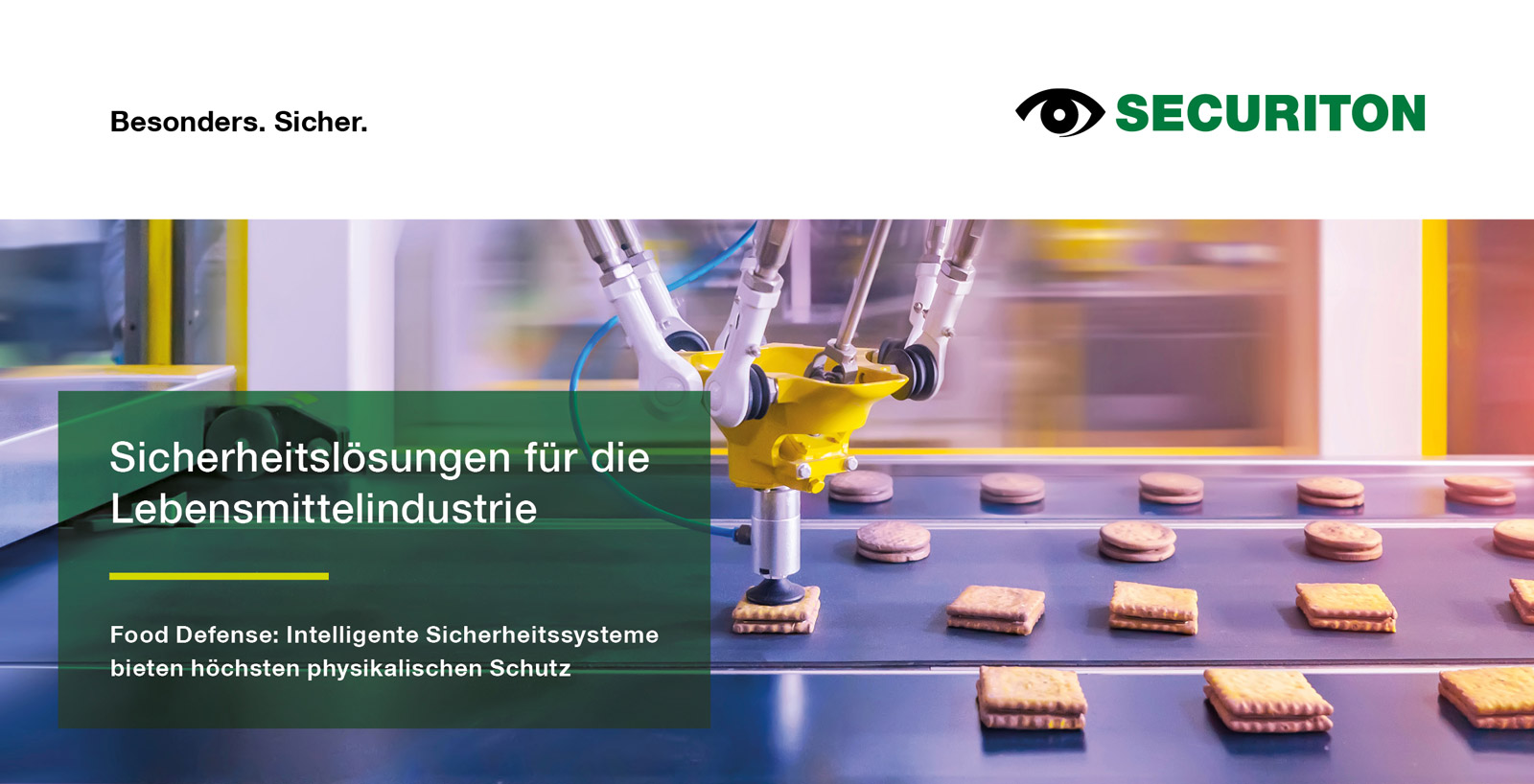 Schutzeinrichtungen für die Lebensmittelindustrie