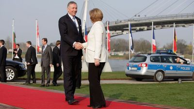 Staatsempfang Nato-Gipfel im April 2009