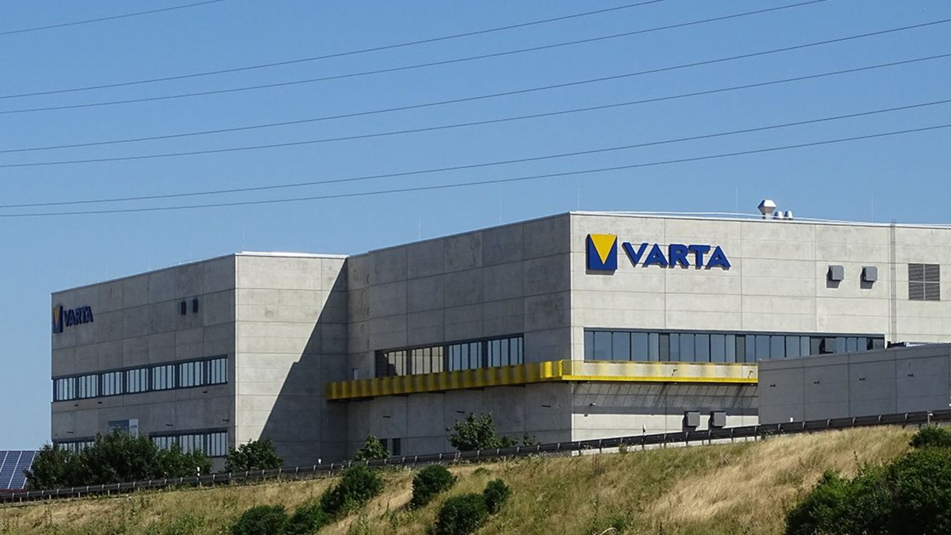 Varta-Gebäude am Standort Nördlingen