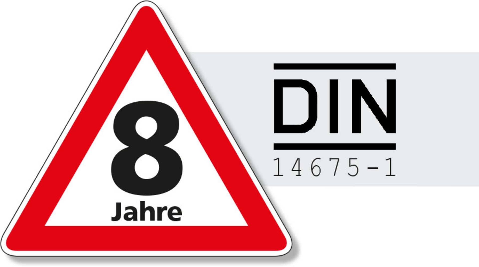 Brandmeldertausch nach DIN 14675-1 - alle 8 Jahre Die DIN 14675-1 sieht einen Brandmeldertausch nach 8 Jahren vor
