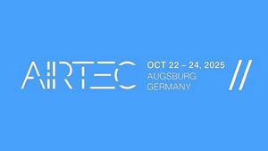 Das Logo der AIRTEC in Augsburg, welche vom 22.-24. Oktober stattfindet.