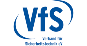 Das Logo des Verbandes für Sicherheitstechnik eV (VfS)