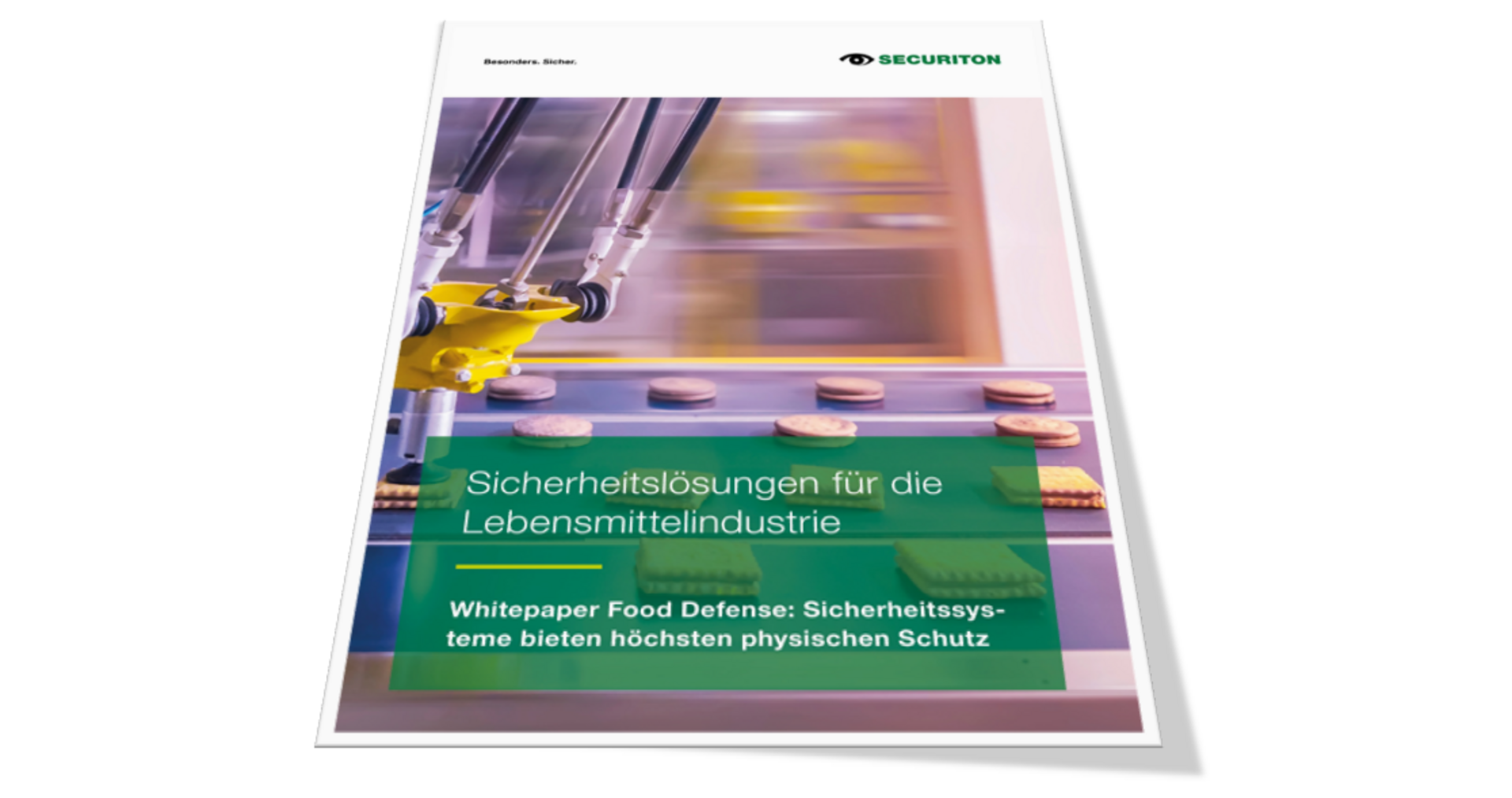 Das Whitepaper Lebensmittel als gedruckte Version
