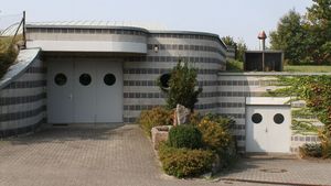 Gebäude der Wasserversorgung der Stadtwerke Bühl