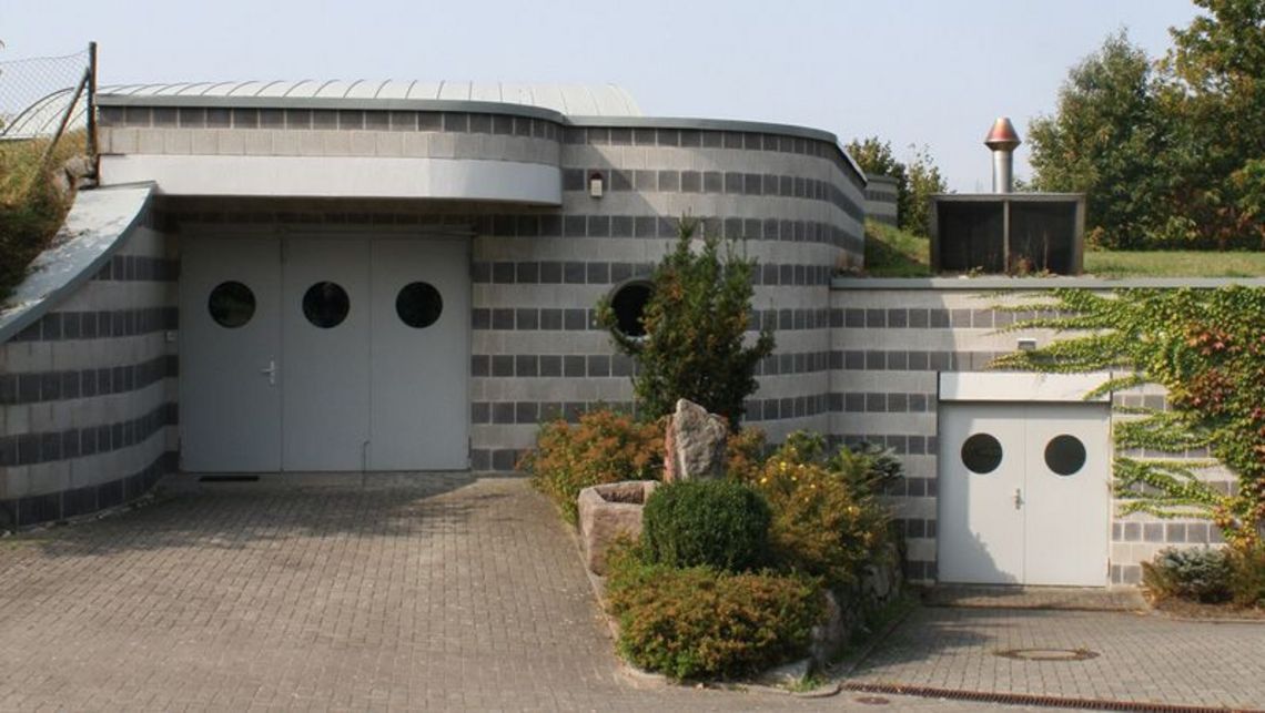 Gebäude der Wasserversorgung der Stadtwerke Bühl