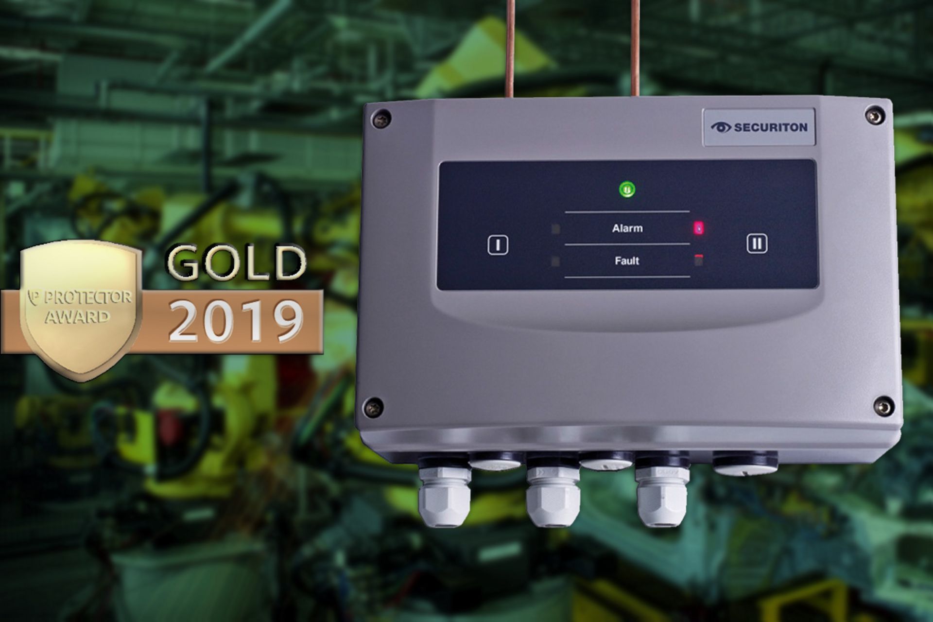 SecuriSens ADW 535 Gold prämiert beim Protector Award 2019