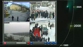 Eine Station des IPS Films: Der Nato-Gipfel 2009