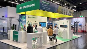 Der Messestand von Securiton Deutschland auf der Messe Perimeter Protection 2025