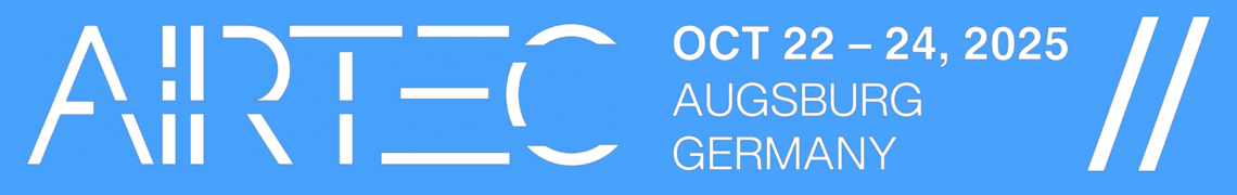 Das Logo der AIRTEC in Augsburg, welche vom 22.-24. Oktober stattfindet.