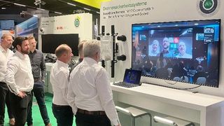 Live-Schaltung der Award-Übergabe auf der Messe Perimeter-Protection 2025