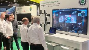 Live-Schaltung der Award-Übergabe auf der Messe Perimeter-Protection 2025