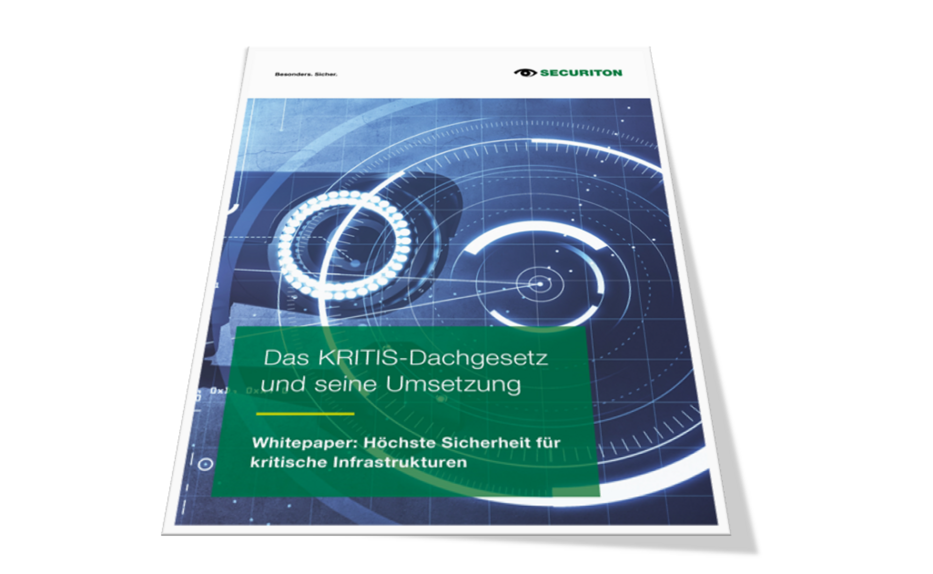 Das Whitepaper zum KRITIS-Dachgesetz als gedruckte Version